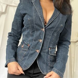 Chic Denim Blazer